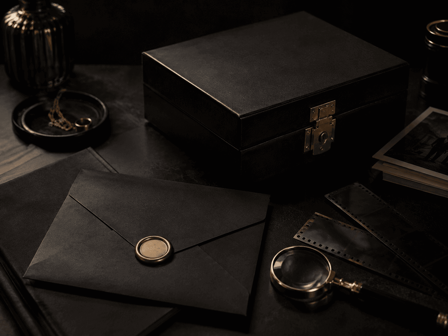 A private archive box and film collection